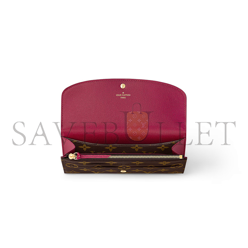 LOUIS VUITTON EMILIE WALLET M60697 (19*10*2cm)